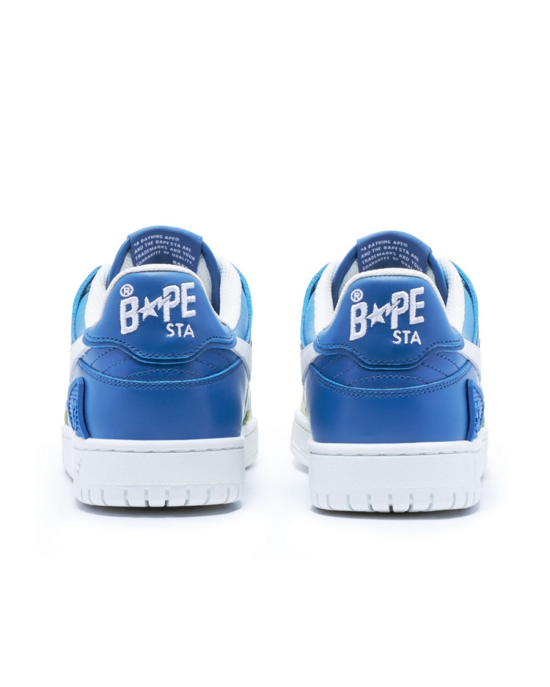 Basket Bape SK8 STA #1 Bleu Homme | DES-06860376